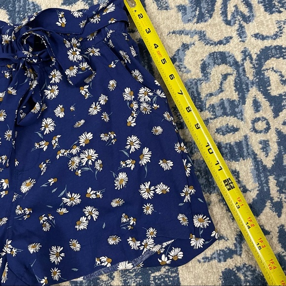 Blue Floral Shorts - Picture 12 of 15